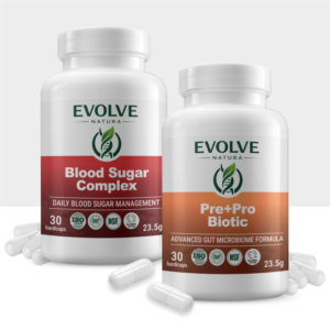 PAKET "Metabolično ravnovesje" (Krvni sladkor + Prebava)